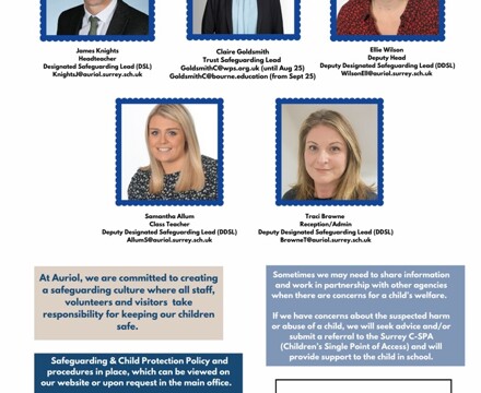 Cream Simple Meet Our Team Poster (2)